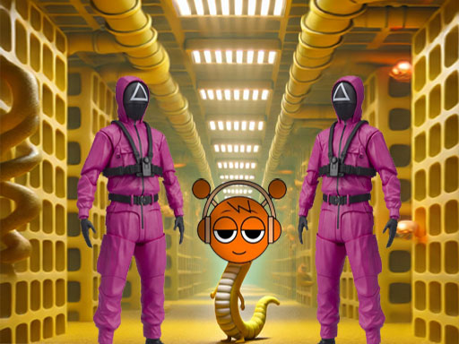 Squid Game Sprunki Escaped Backrooms img